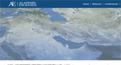 Desktop Screenshot of academicexchange.com